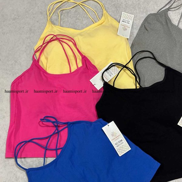 کراپ نخی ساده پشت بند ضربدری وارداتی کراپ نخی ساده پشت بند ضربدری وارداتی