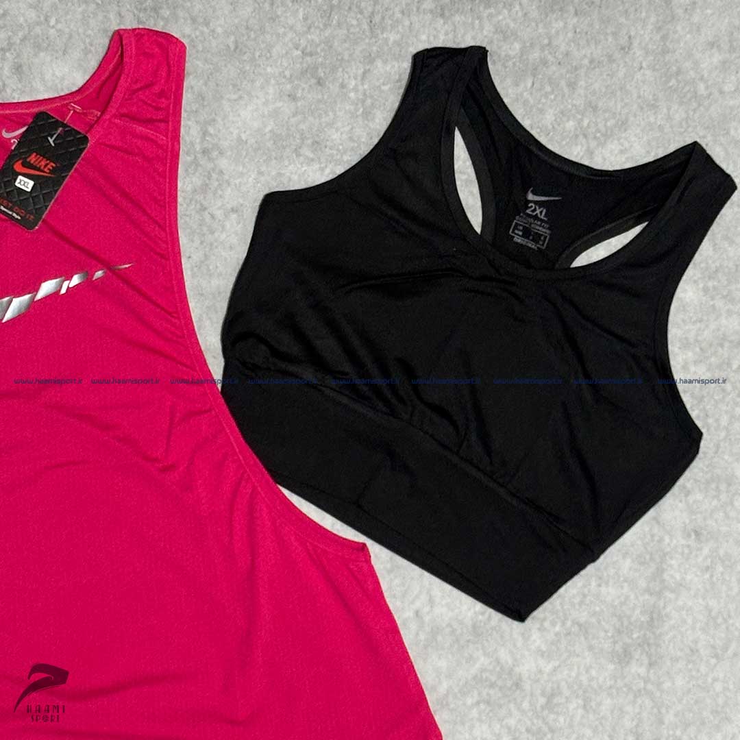 ست دو تیکه نیم تنه و کاور قهرمانی نایکی ست دو تیکه نیم تنه و کاور قهرمانی نایکی