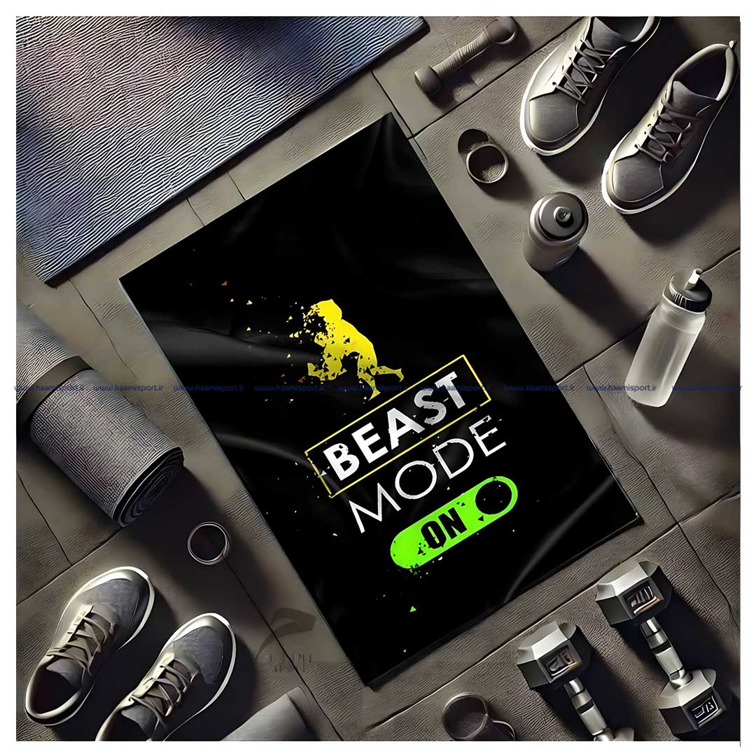 حوله ورزشی سایز بزرگ طرح دار کد 8 حوله ورزشی سایز بزرگ طرح دار کد 8