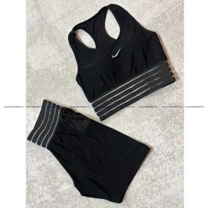 ست نیم تنه و شورتک نایکی براق