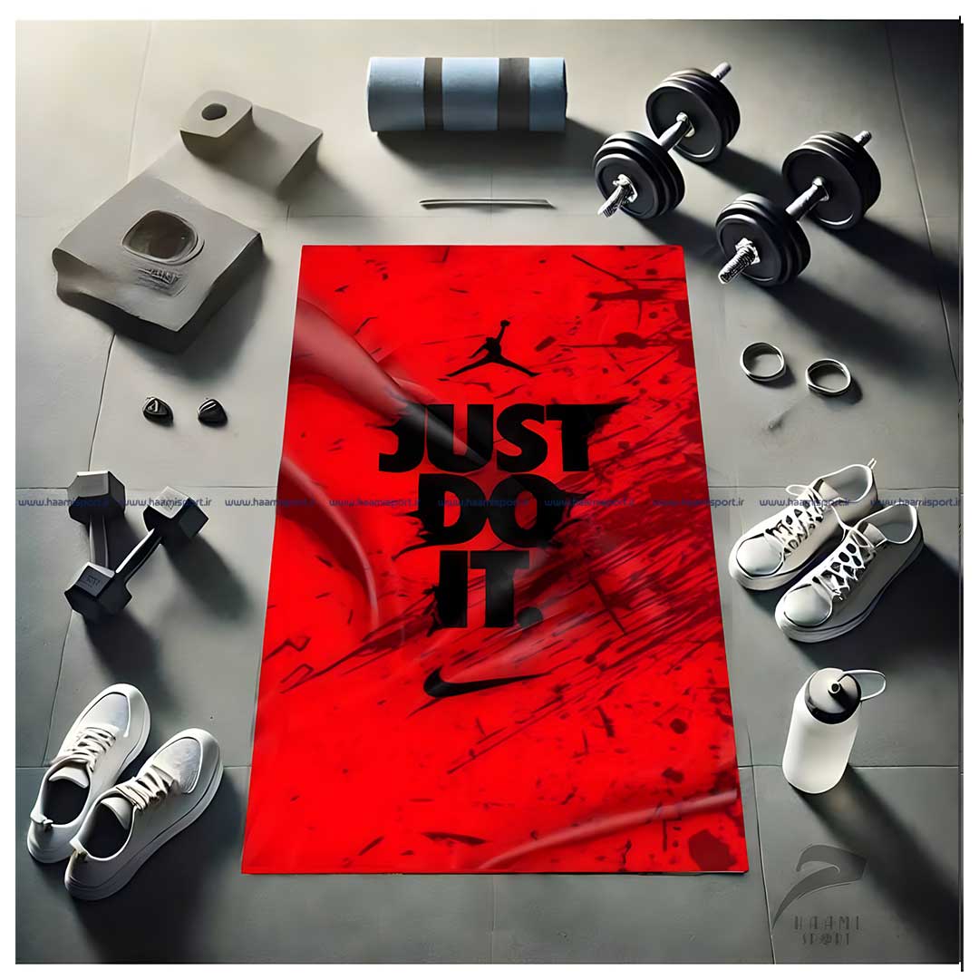 حوله ورزشی سایز بزرگ طرح دار کد 3 حوله ورزشی سایز بزرگ طرح دار کد 3