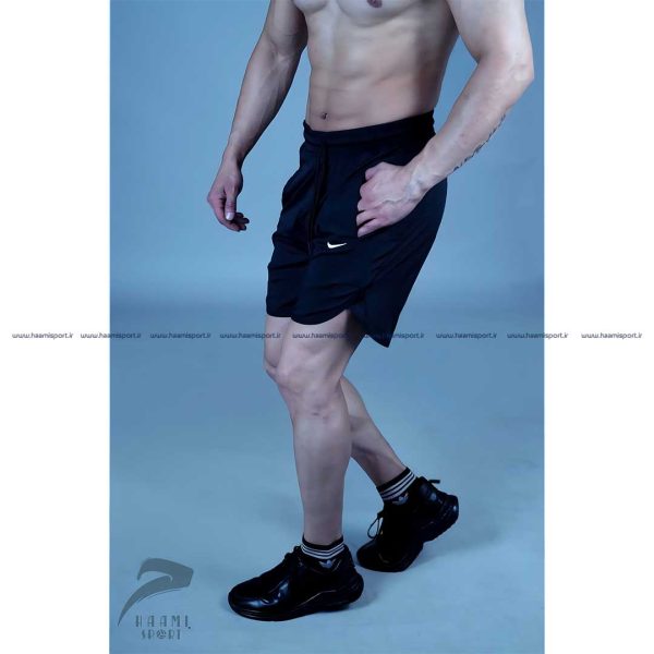 شلوارک نمایندگی بغل چاکدار نایکی