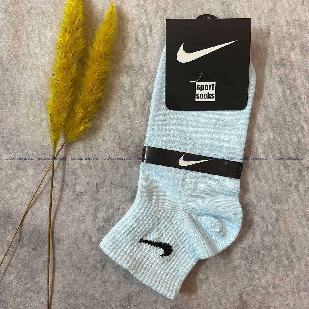 جوراب تمام پنبه کش انگلیسی نیم ساق نایکی جوراب تمام پنبه کش انگلیسی نیم ساق نایکی - تصویر 2