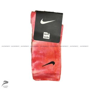 جوراب تمام پنبه کش انگلیسی آبرنگی نایکی