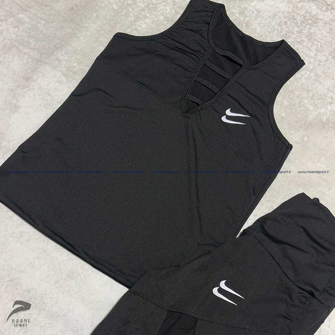 ست کاور زنانه و برمودا مشکی ست کاور زنانه و برمودا مشکی با بهترین کیفیت و مناسب ترین قیمت در فروشگاه حامی اسپرت موجود می باشد. ست کاور زنانه و برمودا مشکی کیفیت دوخت بسیار بالایی دارد.ست کاور زنانه و برمودا مشکی بسیار لطیف می باشد و دوخت خوب این کار باعث دوام زیادش شده.