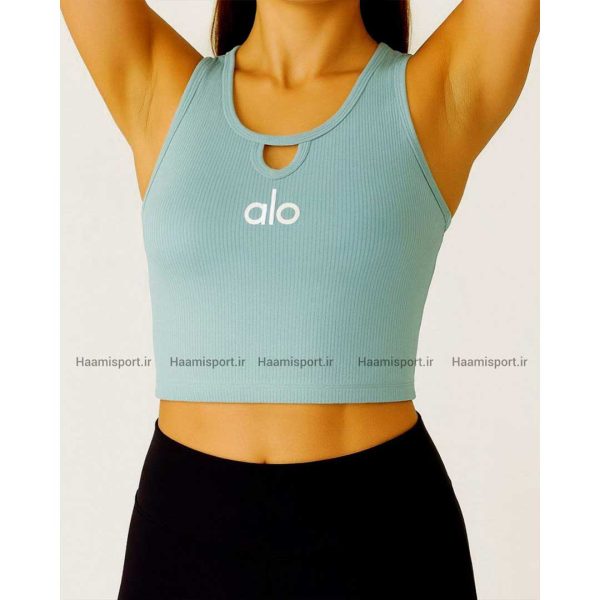 کراپ یقه اشکی برند alo