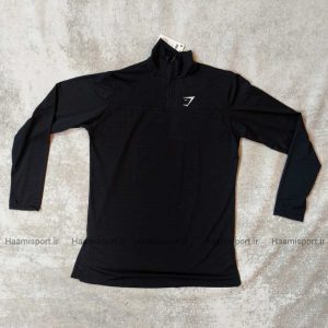 تونیک نیم زیپ بغل چاکدار جیم شارک