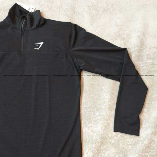 تونیک نیم زیپ بغل چاکدار جیم شارک