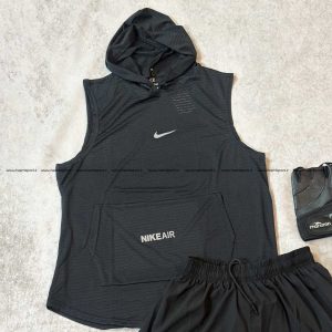 کاور اسپرت کلاه دار و جیب دار نایکی