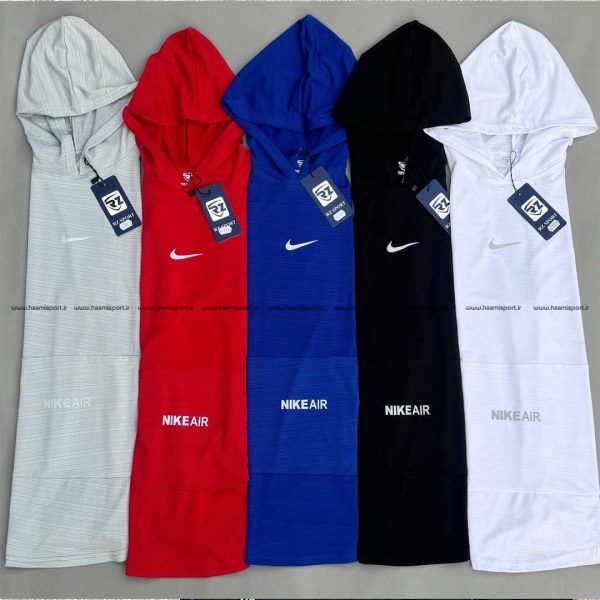 کاور اسپرت کلاه دار و جیب دار نایکی