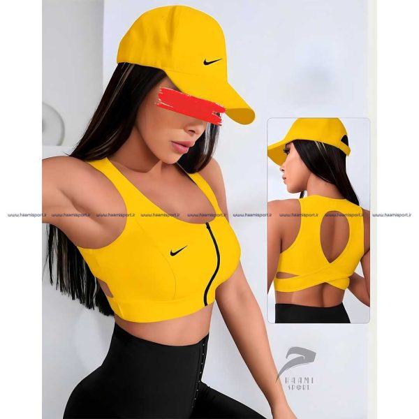 نیم تنه جلو کامل زیپ پشت ضربدری نایکی