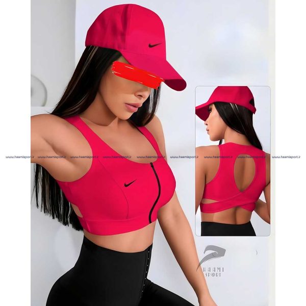 نیم تنه جلو کامل زیپ پشت ضربدری نایکی