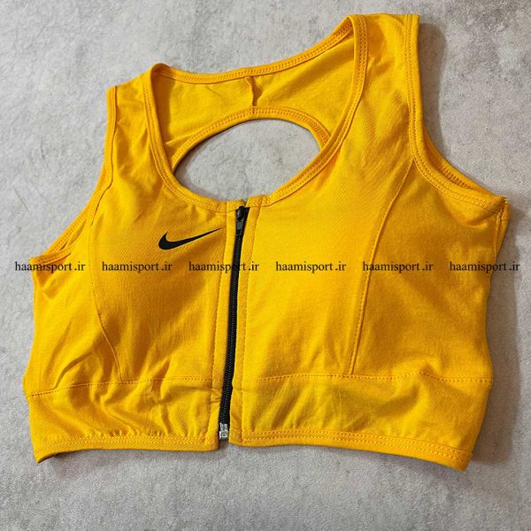 نیم تنه جلو کامل زیپ پشت ضربدری نایکی