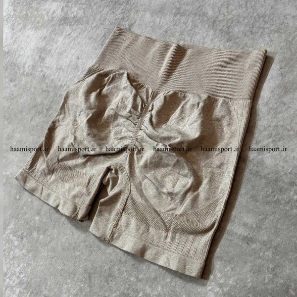 ست نیم تنه هلالی و شورتک پشت چین دار لایک