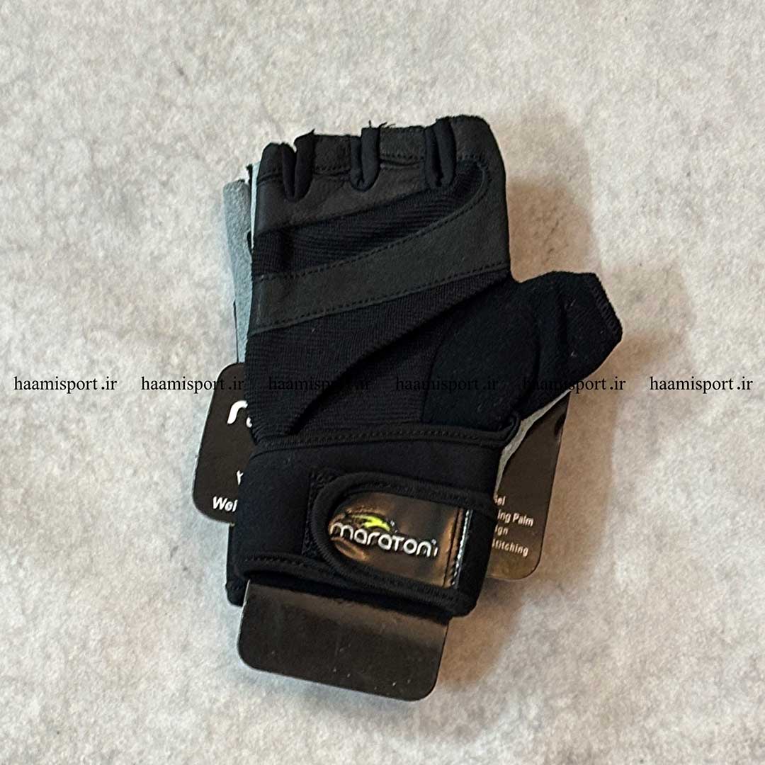 دستکش ورزشی چرم برند ماراتن دستکش ورزشی چرم برند ماراتن