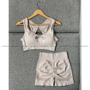 ست نیم تنه و شلوارک وارداتی لایک