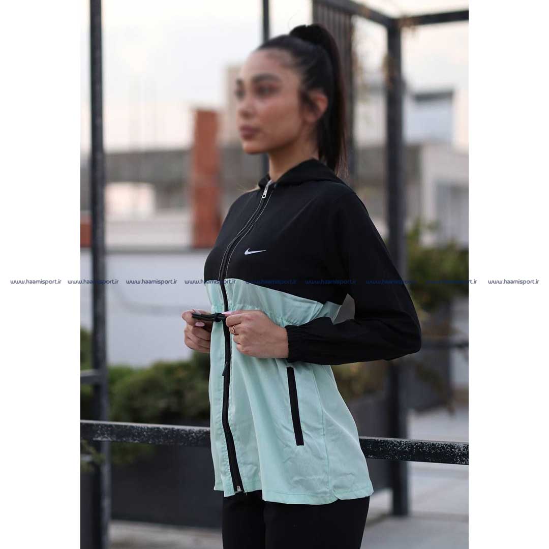 مانتو عروسکی دو رنگ کمر کش نایکی مانتو عروسکی دو رنگ کمر کش نایکی