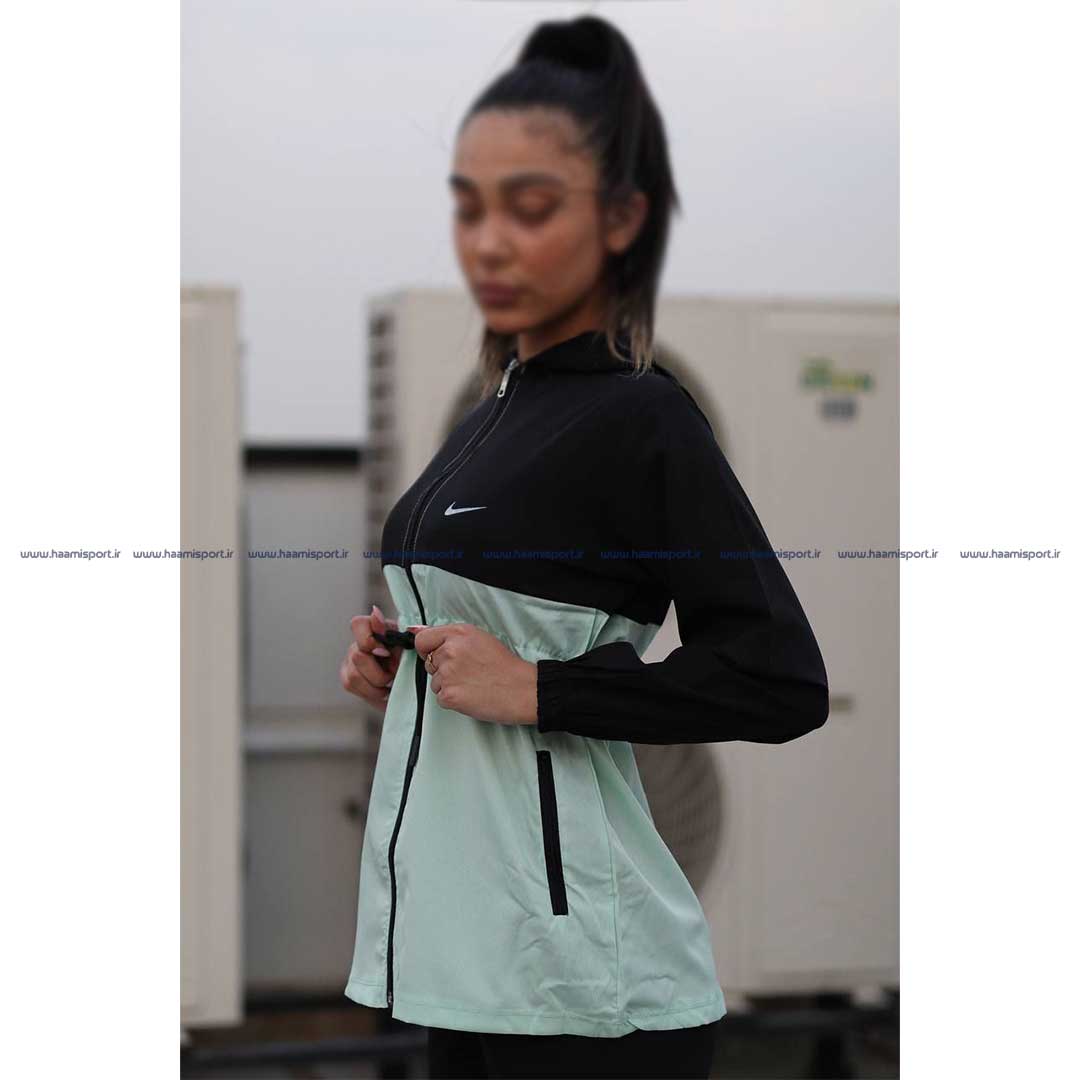 مانتو عروسکی دو رنگ کمر کش نایکی مانتو عروسکی دو رنگ کمر کش نایکی