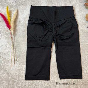 شلوارک وارداتی بالای زانو سیملس پشت چین دار