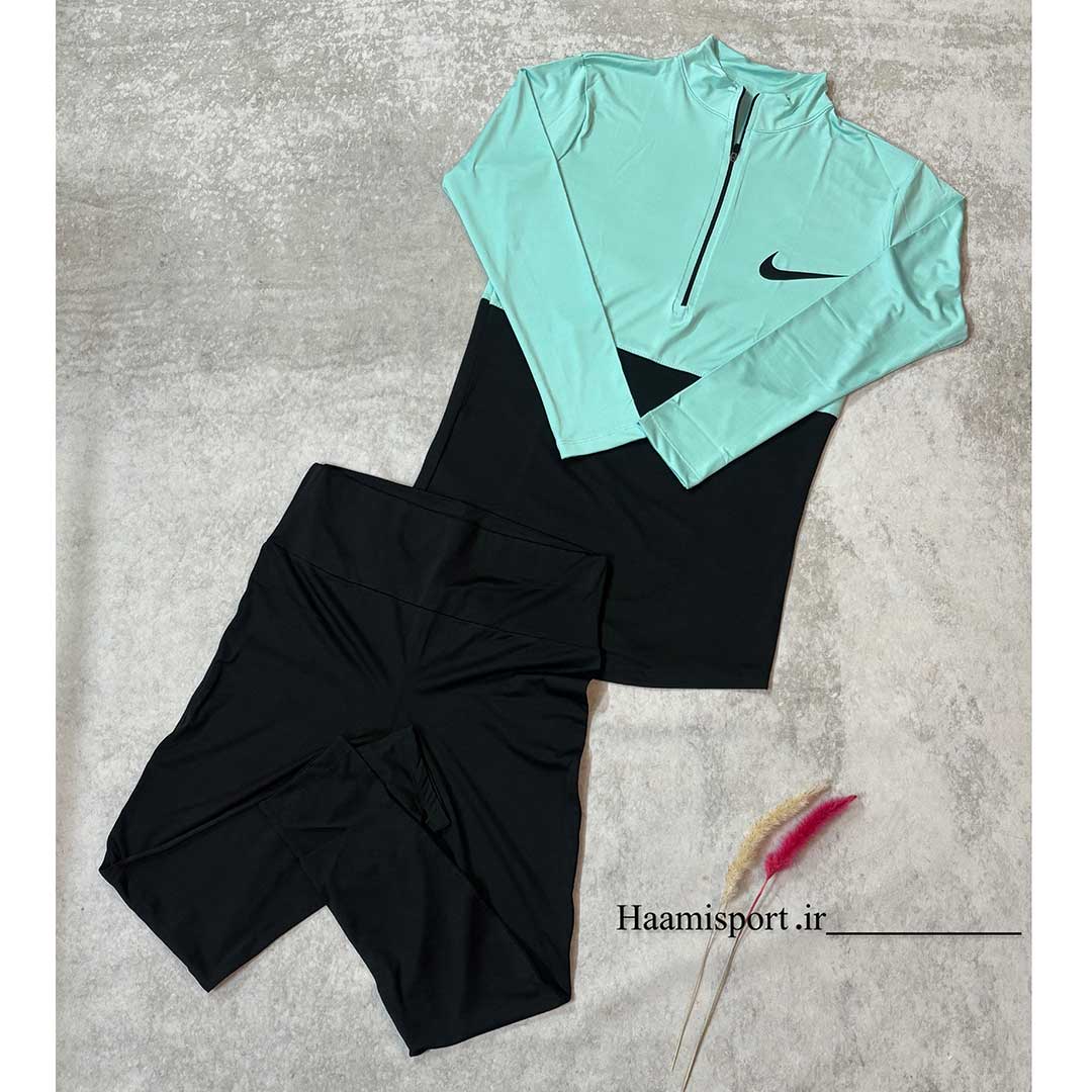 ست تونیک نیم زیپ نایکی و لگ فلامنت ست تونیک نیم زیپ نایکی و لگ فلامنت