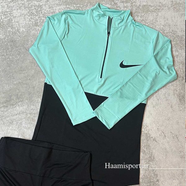 ست تونیک نیم زیپ نایکی و لگ فلامنت ست تونیک نیم زیپ نایکی و لگ فلامنت - تصویر 6