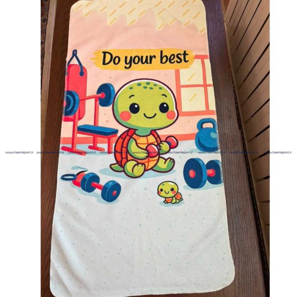 حوله ورزشی و زیرانداز ورزشی طرح دار حوله ورزشی و زیرانداز ورزشی طرح دار
