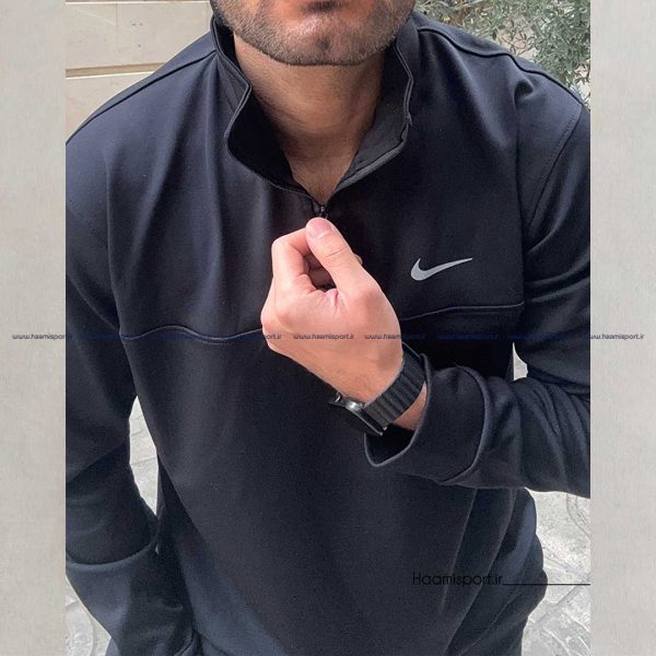 ست سویشرت نیم زیپ و شلوار نایکی - تصویر 5