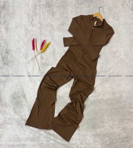 اورال جلو زیپ وارداتی دمپا گشاد