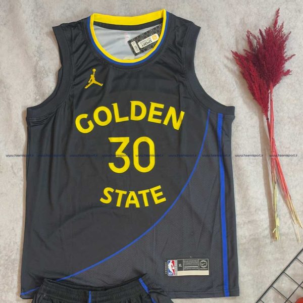 ست بسکتبالی اورجینال تایلندی GOLDEN STATES - تصویر 4